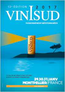 Vinisud 2017 - 29, 30, 31 janvier - Passionnément Méditerranéen
