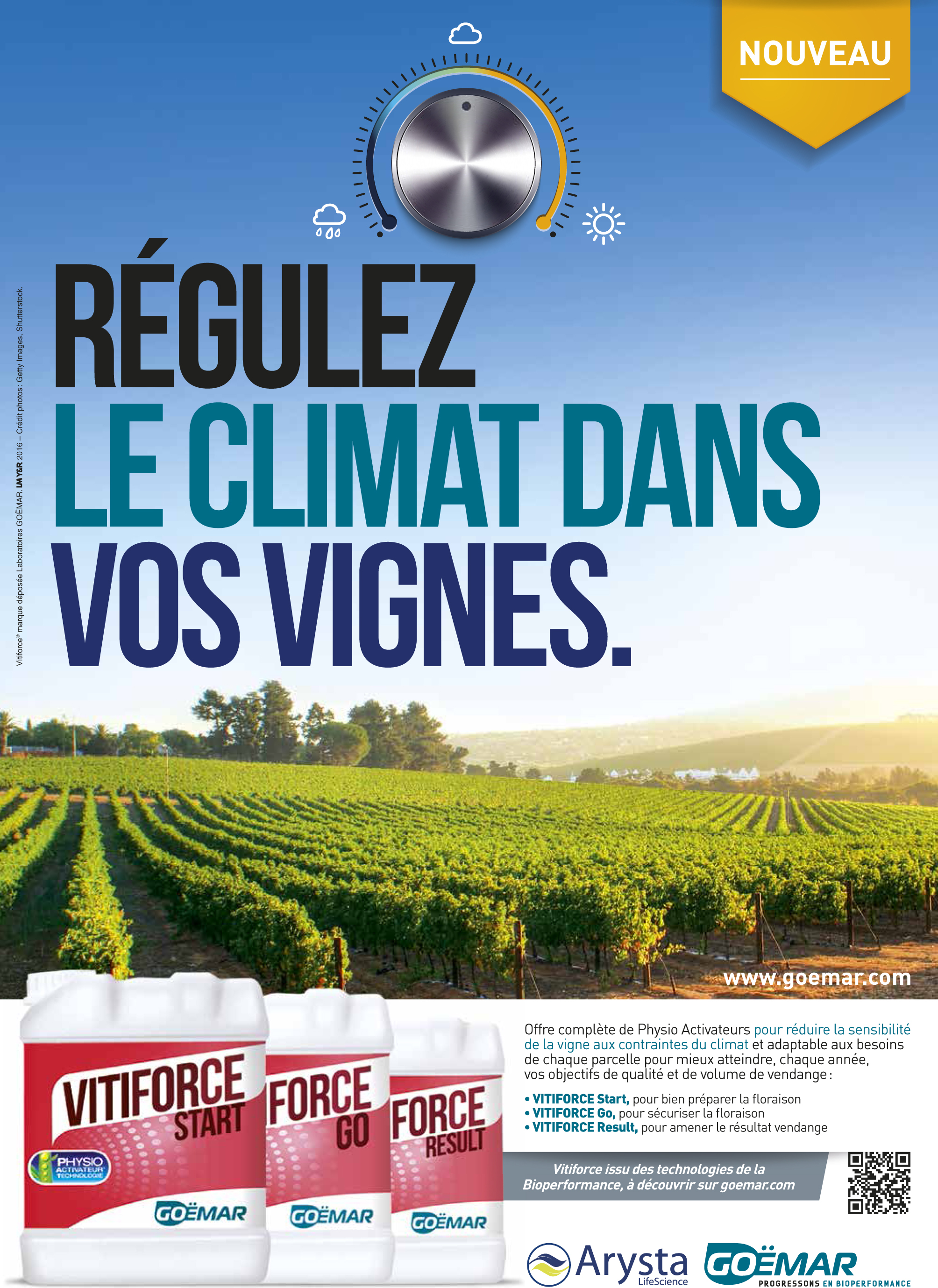 Régulez le climat dans vos vignes - Goëmar