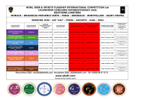 MONTPELLIER PRIMA 2026 - MILLENNIALS ET VINS DU MONDE  - CONCOURS INTERNATIONAL - SESSION PRIMA  - EDITION 14