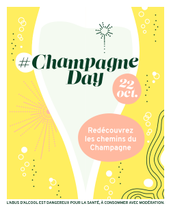 Save the Date : Champagne Day est de retour le 22 octobre 2021 !   
