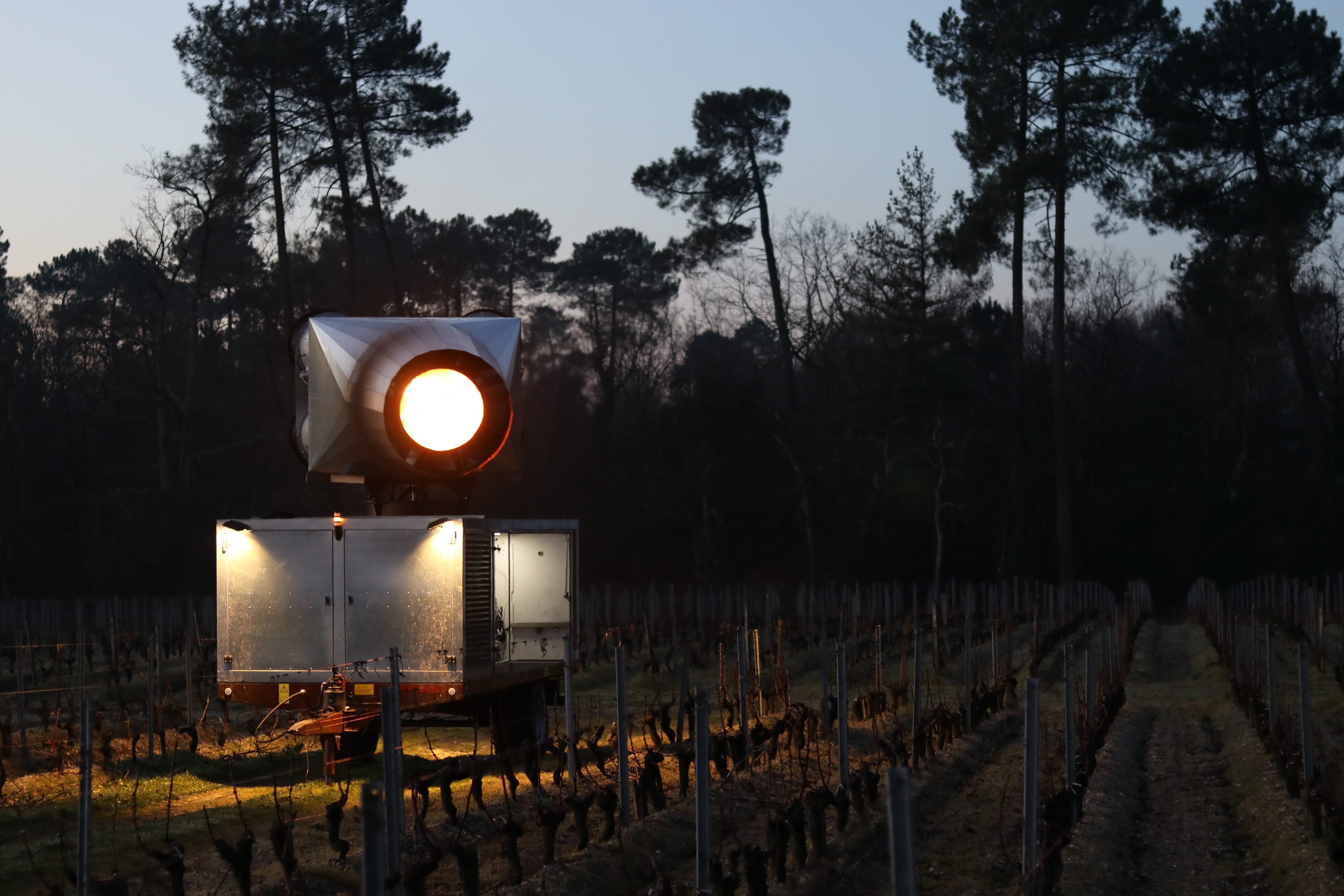 OPAALE - Tours anti-Gel dans les vignobles du Quincy