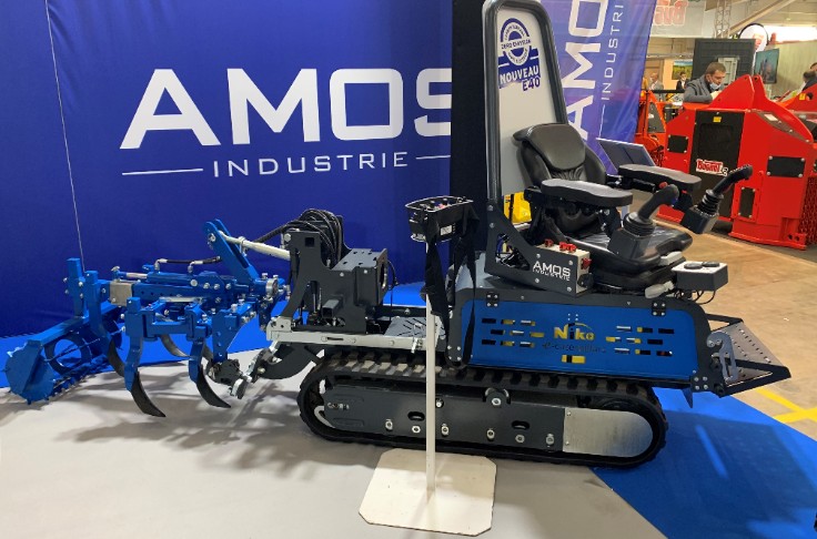 Deux nouveaux chenillards viticoles autonomes et électriques 