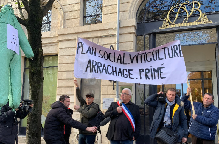 Pas 1 amélioration 1 mois après la manifestation des vignerons