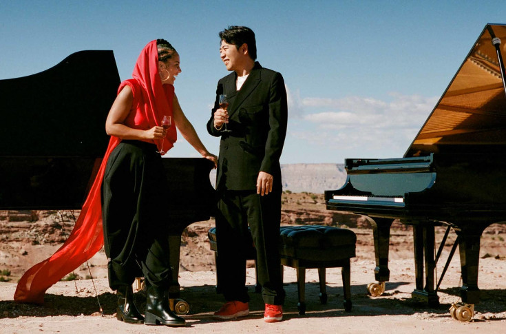 Alicia Keys et Lang-Lang au piano-bar des cognacs Hennessy