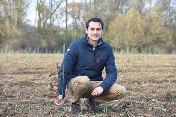 La plantation de haies pour la biodiversité sans arracher de vignes