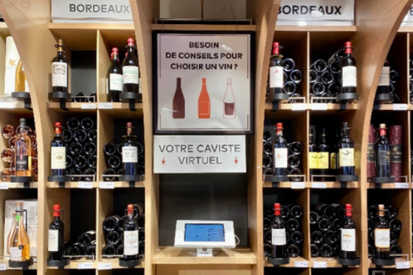 Des cavistes virtuels pour le choix du vin dans les aéroports