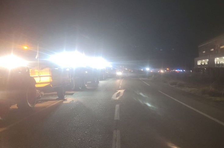 Plus de 500 tracteurs partis de la Chambre d'agriculture du Gard à Nîmes
