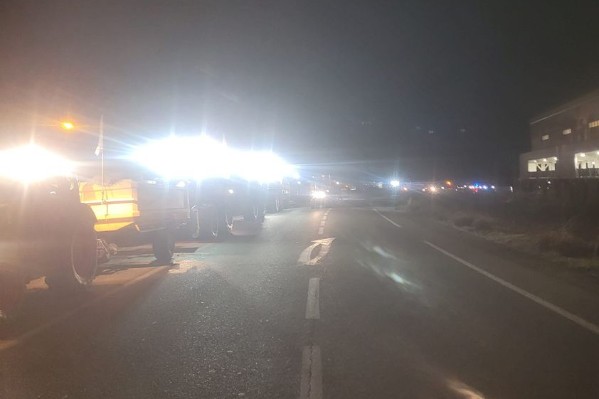 Plus de 500 tracteurs partis de la Chambre d'agriculture du Gard à Nîmes