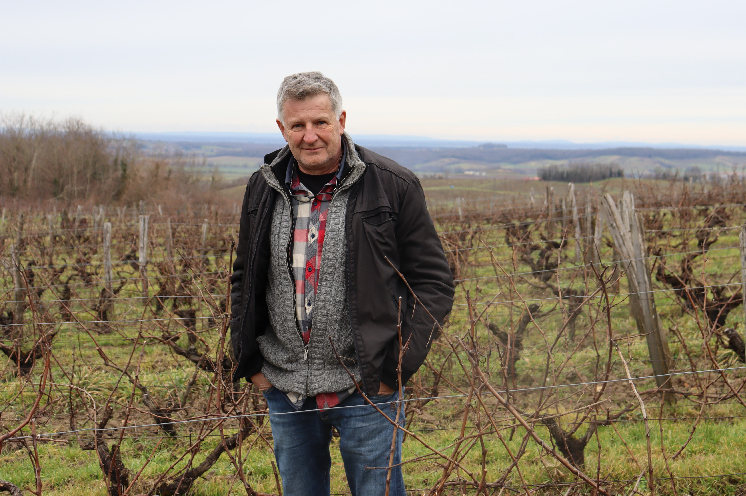 Vigneron depuis 35 ans : 