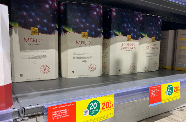 Les vins espagnols sortis des rayons par la grande distribution