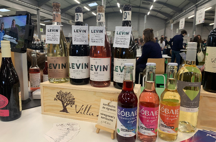 Levin tient test aux vins sans alcool : le jus de raisin lactofermenté s'en sort bien dans le verre