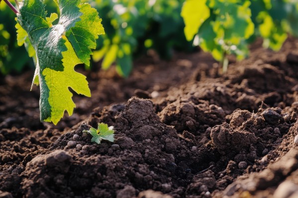 Les microplastiques n'épargnent pas les sols viticoles