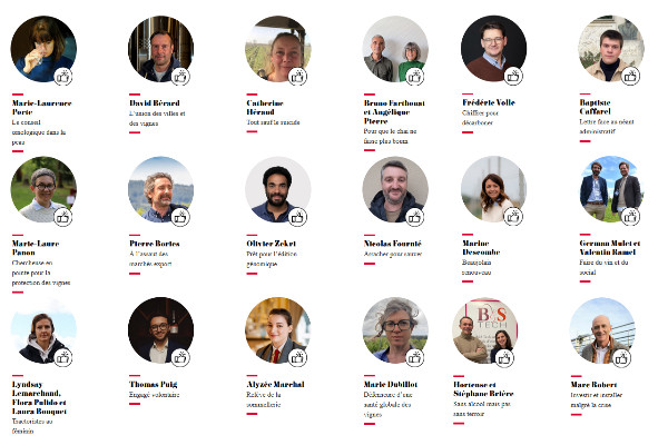 Ce sont nos 20 gens du vin de 2024, quel est votre chouchou ?