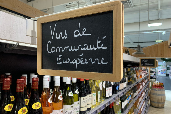 -11 %, les vins étrangers tombent à 1 % des ventes en rayons