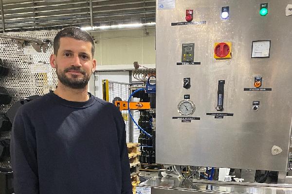 '20 fois moins d'eaux usées' grâce à l'ozone sur l'embouteillage des vins