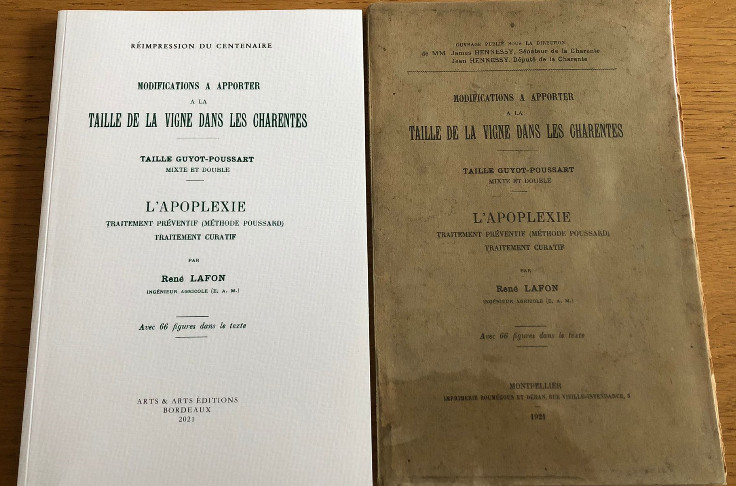 Réimpression de la bible de la taille de la vigne par René Lafon
