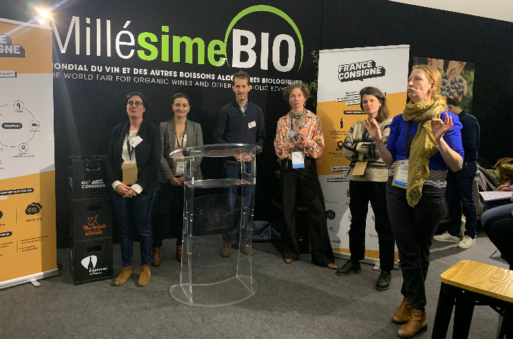 A reuse hub for bottles of wines from France   A reuse hub for bottles of wines from France