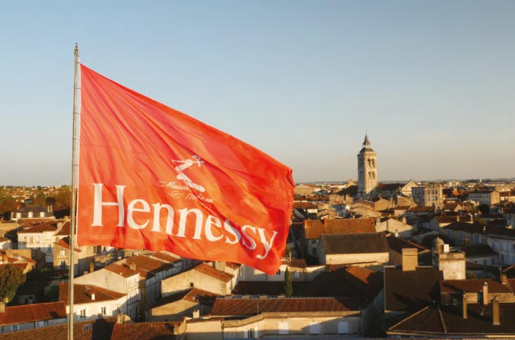 How significant is LVMH to Cognac and Champagne?