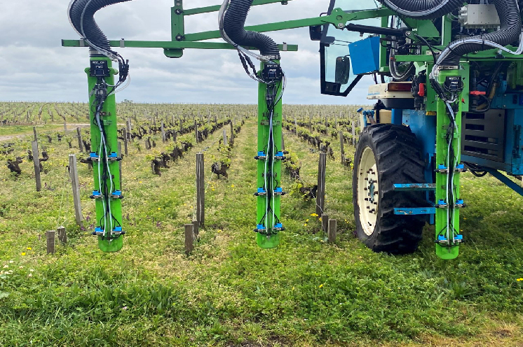 La PWM ou pulvérisation par impulsion améliore la qualité des traitements dans les vignes