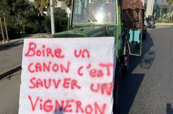 Marc Fesneau visite aujourd'hui le vignoble et ses revendications
