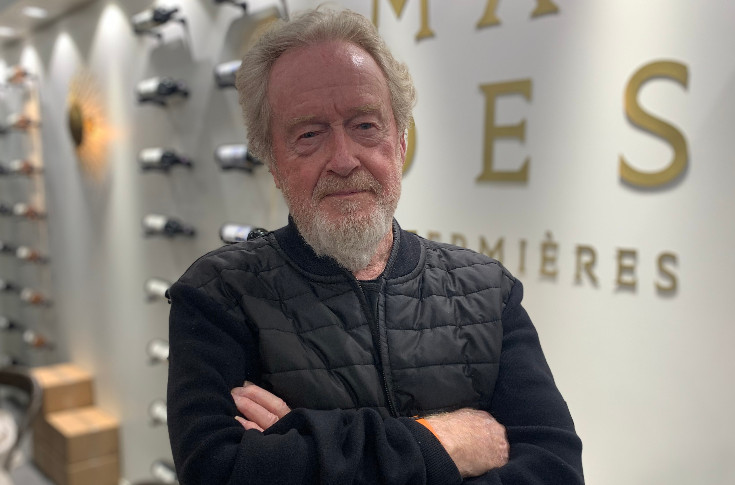 Vendre du vin, c’est Gladiator tous les jours pour Ridley Scott !