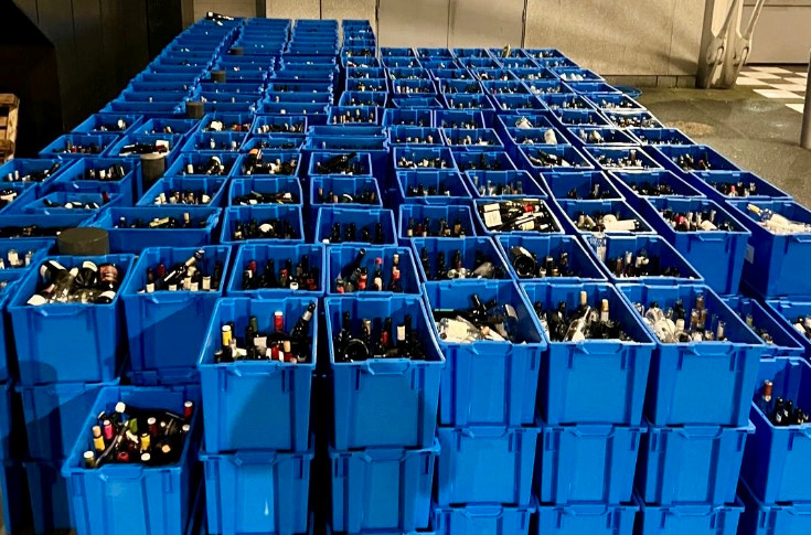 100 000 bouteilles récupérées et à réutiliser après le salon Wine Paris