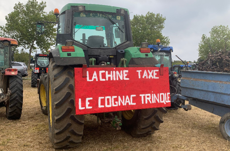 Les taxes chinoises font perdre 50 millions €/mois à Cognac 