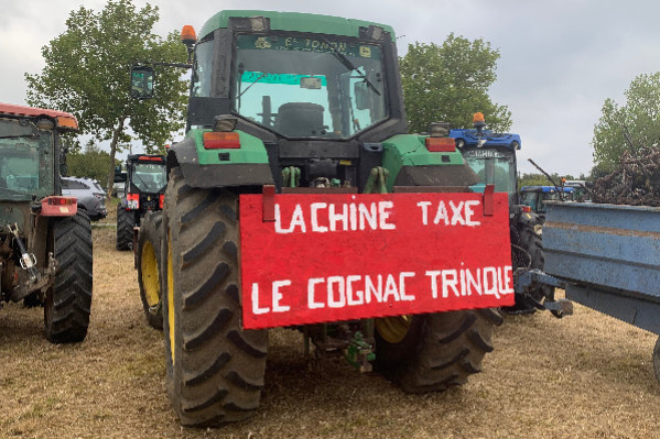 Les taxes chinoises font perdre 50 millions €/mois à Cognac 'tant que le premier ministre ne se déplace pas en Chine'