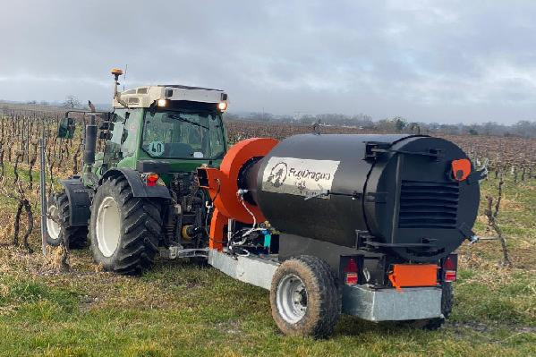 'De bons retours avec le Ventilo Booster', le chauffage monte en puissance pour lutter contre le gel dans les vignes