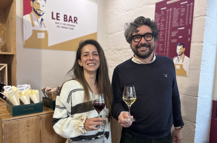 30 vignerons de Blaye pour déblayer le marché bordelais