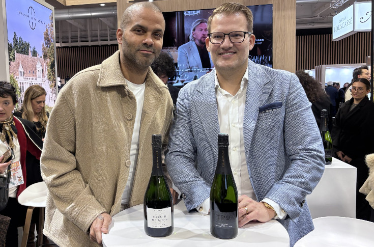 Tony Parker ouvre son terrain de jeu aux champagnes