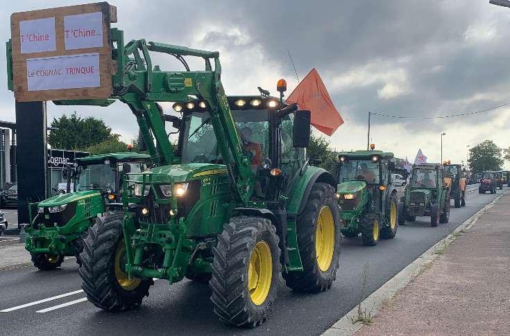Le négoce de Cognac ne veut pas de manif, mais un vignoble compréhensif sur ses sacrifices et l’arrivée 
