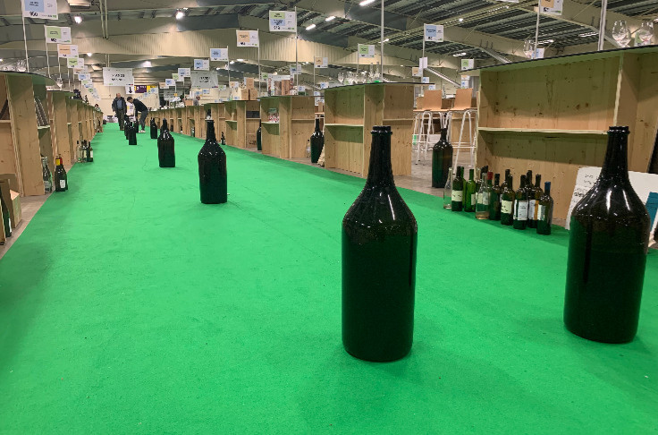 Bouteille de vin, mode de réemploi