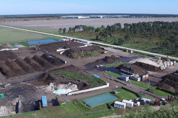Sede Veolia composte les déchets issus du vignoble bordelais