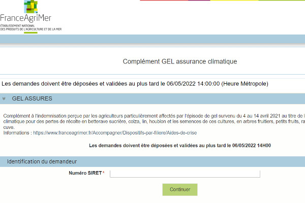 Vignerons assurés et gelés, déposez votre demande de rachat de franchise