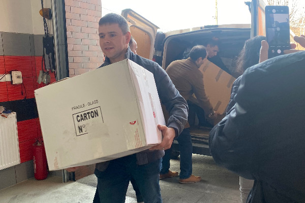 Un vigneron à l’origine d’un convoi humanitaire pour les réfugiés d’Ukraine