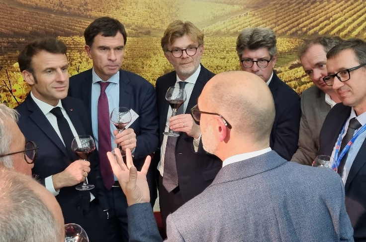 France’s President Macron recommends “moderation rather than eradication” for wine