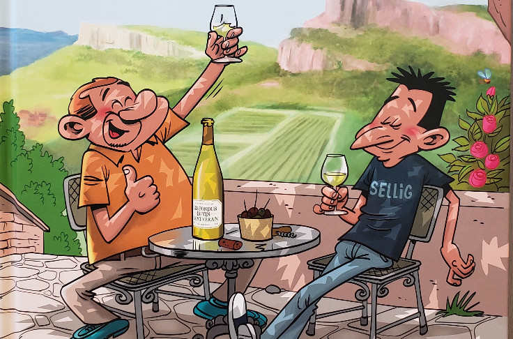 Les vins de Saint-Véran s’offrent une BD pour leurs 50 ans d’AOC
