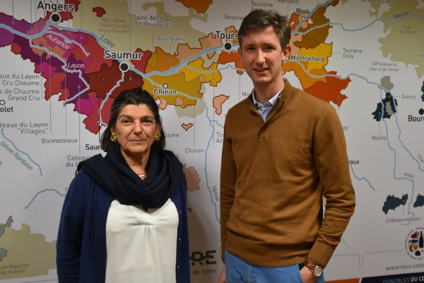 Après 38 ans au service des vins de Loire, Claire Duchêne passe la main à Alexis Trentesaux