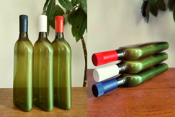 Vinventions mise sur les bouteilles de vin en plastique recyclé