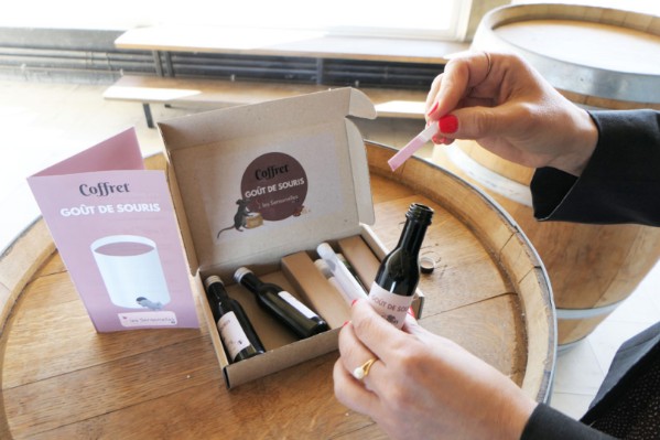 Un kit pédagogique dédié aux goûts de souris dans le vin