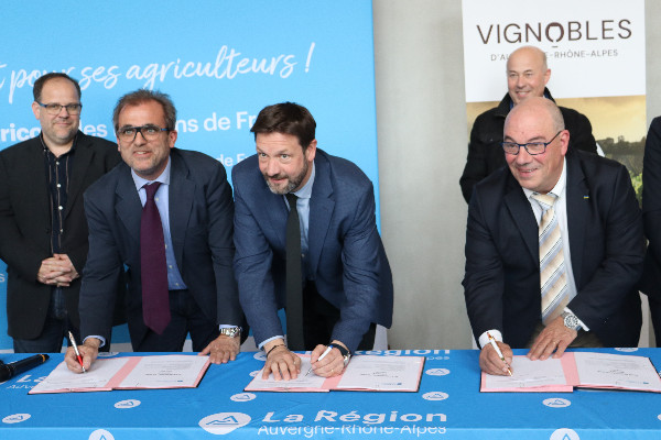 2,1 millions €/an pour la filière vin de la région Auvergne-Rhône Alpes 