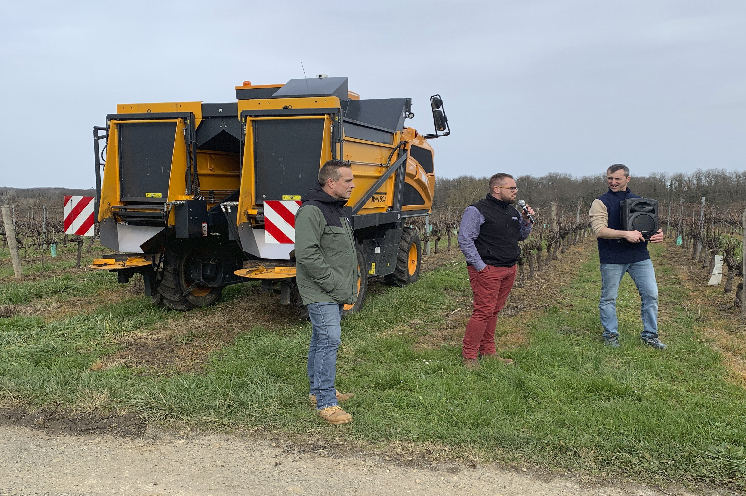 4 nouveaux épandeurs pour une fertilisation plus précise des vignes