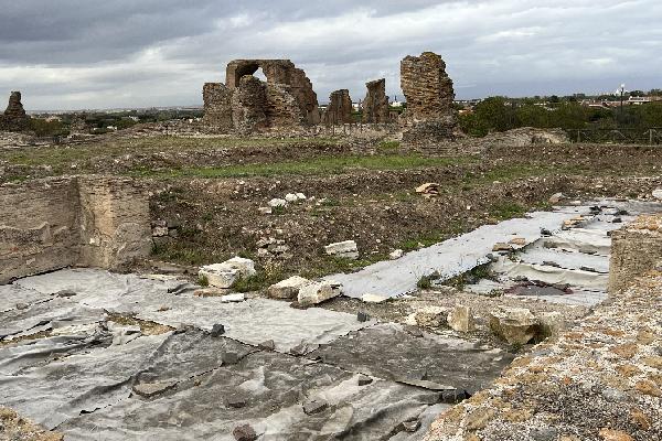 Dans la Rome antique, les frères Quintili ont bâti une cave à vin en marbre