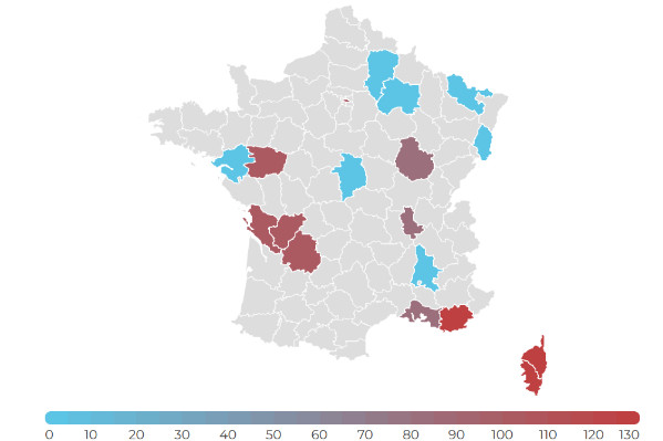 Les vignobles qui peuvent planter le plus, et le moins, en 2024