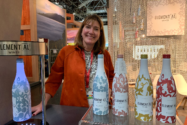 Première bouteille de vin en aluminium