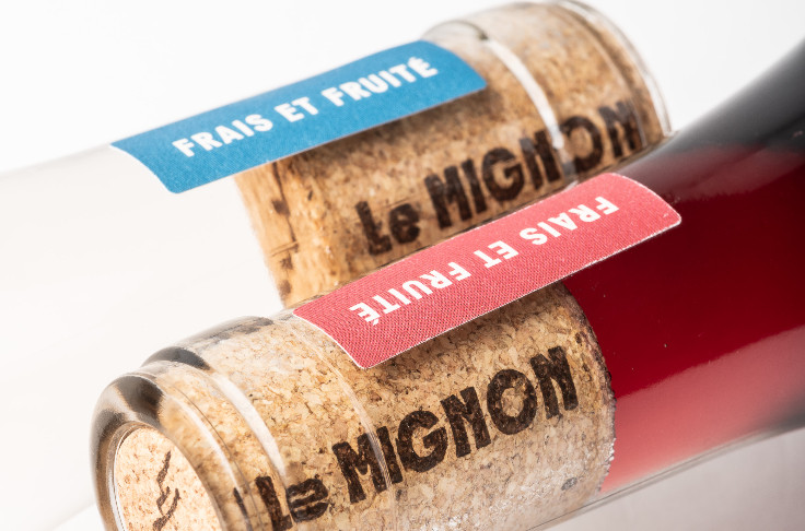 'Le Mignon' vin du Languedoc mêlant pinot noir et gewurztraminer