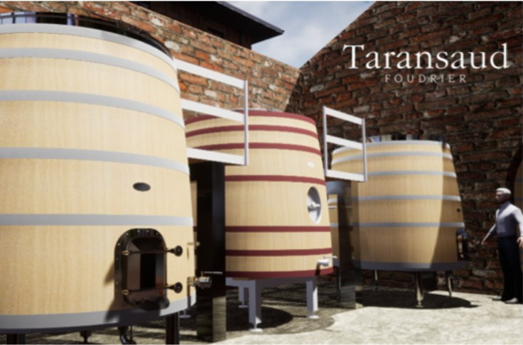 How virtual reality can ensure large oak barrels are perfectly integrated into a winery