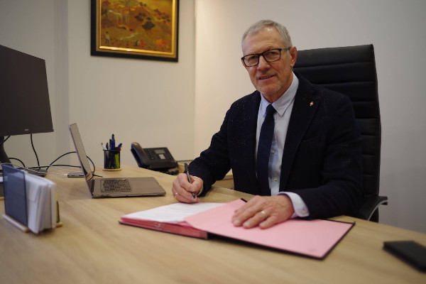 Gérard Forcada vice-président de l’Association des élus du vin