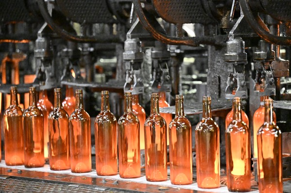 Verallia à un four de tourner à plein régime